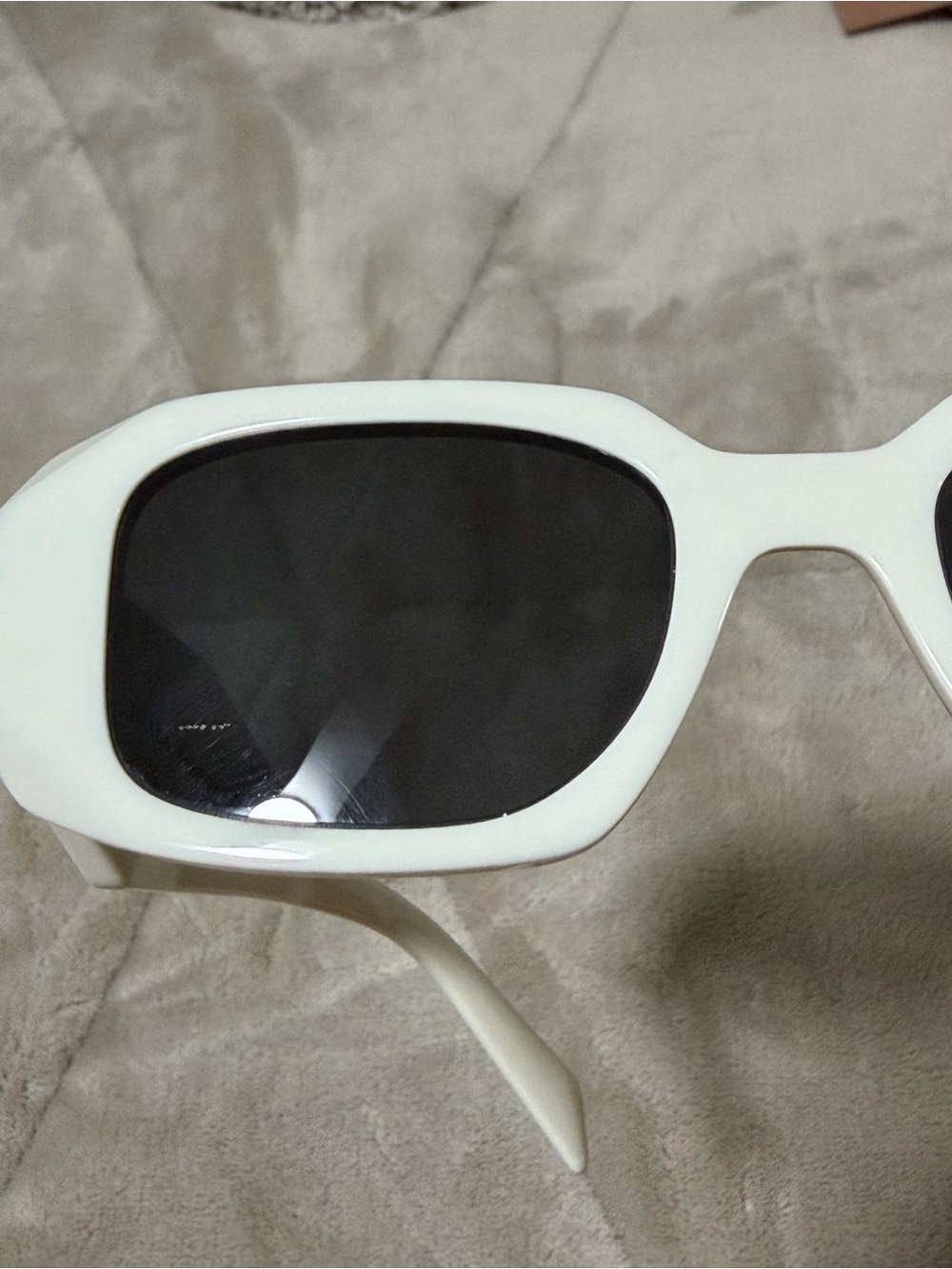 Prada White Sunglasses - Picture 9 of 16